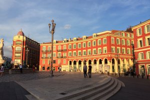 Photo taken at 2 Place Masséna, 06000 Nice, France with Apple iPhone 5s