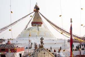 Photo taken at Boudhanath Sadak, Kathmandu 44600, Nepal with Canon EOS 40D