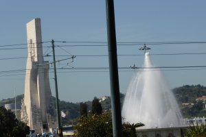 Photo taken at Praça do Império, 1400-206 Lisboa, Portugal with Panasonic DMC-TZ40