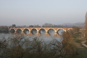 Photo taken at 8 Quai du Vieux Port, 82200 Moissac, France with NIKON D300