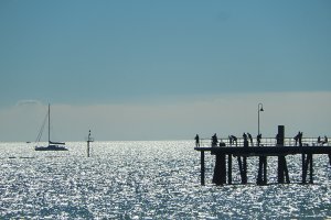 Photo taken at 9 S Esplanade, Glenelg SA 5045, Australia with NIKON COOLPIX S9500