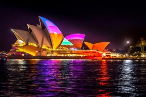 Photo taken at 1 Circular Quay West, The Rocks NSW 2000, Australia with Canon EOS 5D Mark II