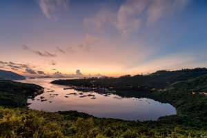 Photo taken at Tai O Mun Road, Clear Water Bay, Hong Kong with NIKON D4