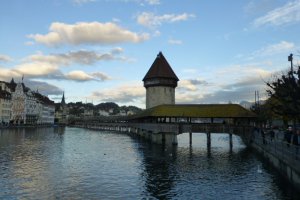 Photo taken at Rathaussteg, 6004 Luzern, Switzerland with Panasonic DMC-ZS20