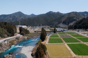 Tokai-Hokuriku Expressway, Gujō-shi, Gifu-ken, Japan