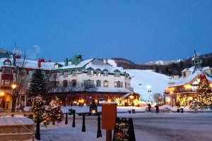 Photo taken at 3035 Chemin de la Chapelle App 100, Mont-Tremblant, QC J8E 1E1, Canada with Apple iPhone 5