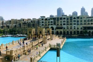 Souk Al Bahar Bridge - Dubai - United Arab Emirates