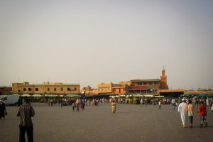 Rue Moulay Ismaïl, Marrakech, Morocco