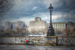 Photo taken at Waterloo Bridge, Lambeth, London SE1 9PX, UK with NIKON COOLPIX S9700