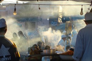 Photo taken at Passage Prince Moulay Rachid, Marrakech, Morocco with SONY DSC-H3