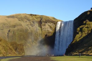 Photo taken at Skógarfoss, Iceland with SONY DSC-HX50V