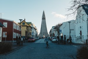 Photo taken at Skólavörðustígur 42, 101 Reykjavík, Iceland with FUJIFILM X100S