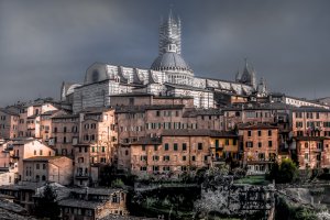 Photo taken at Via Camporegio, 31, 53100 Siena SI, Italy with NIKON D800