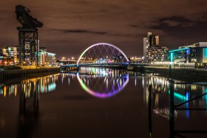 Bell's Bridge, Glasgow, Glasgow City G51, UK