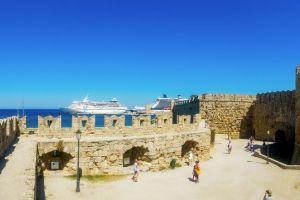 Eleftherias (Liberty) Gate, Χ576, Medieval city of Rhodes, Rhodes, Δήμος Ρόδου, Rhodes Regional Unit, South Aegean Region, Aegean, 85100, Greece