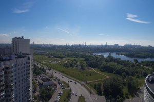 Photo taken at Porechnaya ul., 10-12, Moskva, Russia, 109469 with DJI FC300X