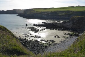 Photo taken at Pembrokeshire Coast Path, Saint David's, Haverfordwest, Pembrokeshire SA62 6RS, UK with Panasonic DMC-FT5