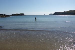 Photo taken at Pembrokeshire Coast Path, Saint David's, Haverfordwest, Pembrokeshire SA62 6RS, UK with Panasonic DMC-FT5