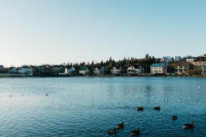 Photo taken at Vonarstræti, 101 Reykjavík, Iceland with FUJIFILM X100S