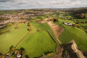 Photo taken at Upper Dolfor Rd, Newtown SY16, UK with DJI FC300X