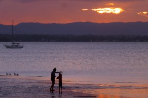 Photo taken at 38 Oyster Point Esplanade, Scarborough QLD 4020, Australia with Panasonic DMC-ZS20