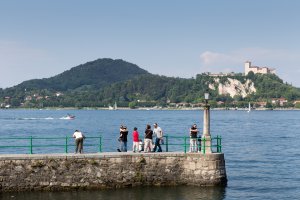 Photo taken at Piazza del Popolo, 18, 28041 Arona NO, Italy with Canon EOS 6D