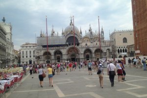 Photo taken at Piazza San Marco, 119, 30124 Venezia, Italy with Apple iPhone 4S