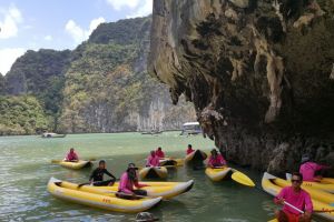 Photo taken at Hong Island kayaking, Ban Hin Rom, Thailand with Samsung SM-N920C