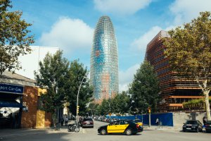 Photo taken at Carrer de Tànger, 72-74, 08018 Barcelona, Barcelona, Spain with FUJIFILM X100S