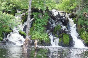 Photo taken at Jackfish Creek, Highway 11, Atikokan, Rainy River District, Ontario, Canada with OLYMPUS TG-5