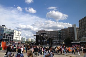 Photo taken at Alexanderplatz 1, 10178 Berlin, Germany with Apple iPhone 4S