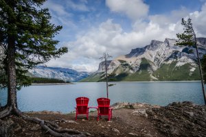 Photo taken at Banff National Park, Lake Minnewanka Trail, Improvement District No. 9, AB T0L, Canada with SONY NEX-6